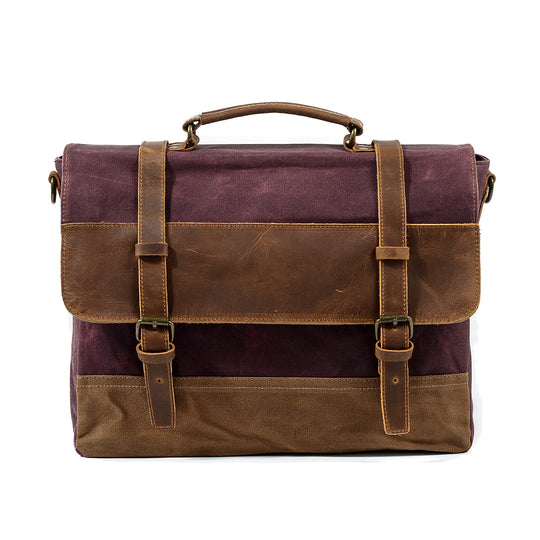 Waxed Canvas Messenger Bag | Phoenix