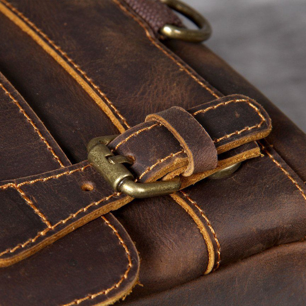 Tan Leather Backpack | Corbinian