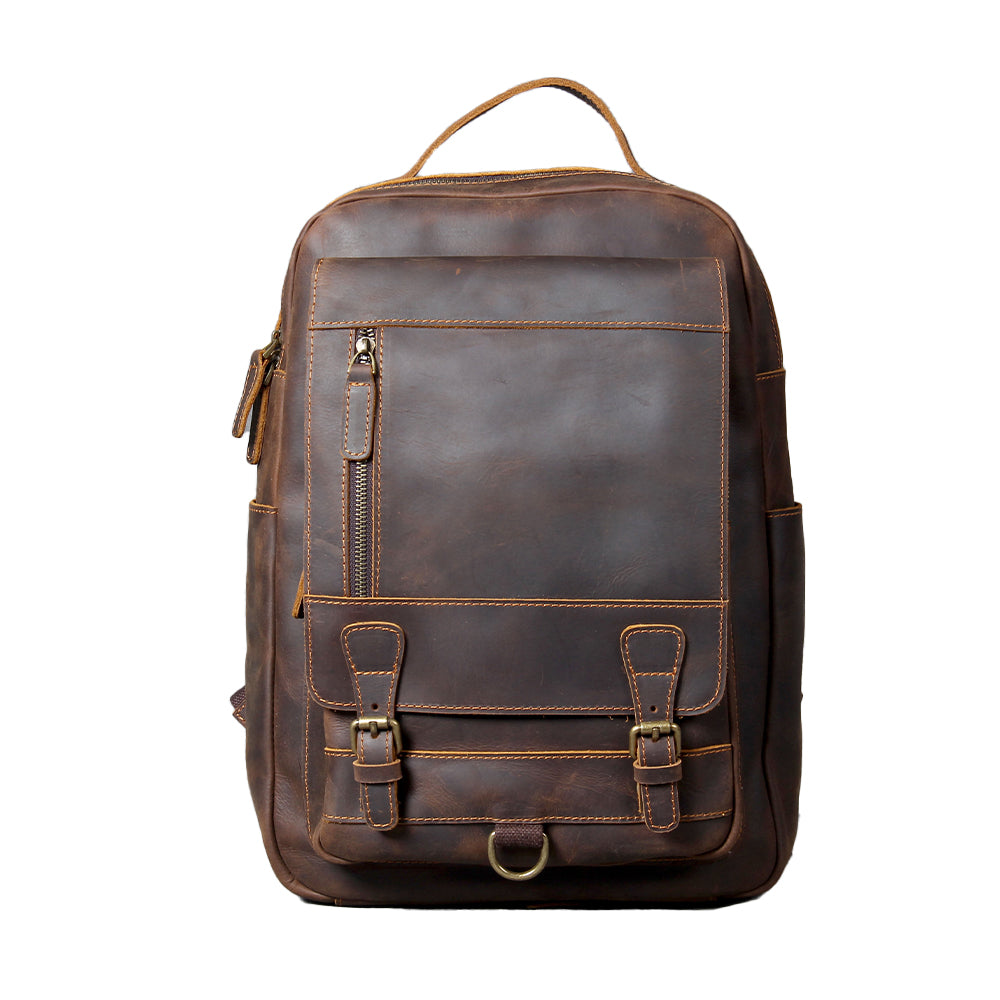 Tan Leather Backpack | Corbinian