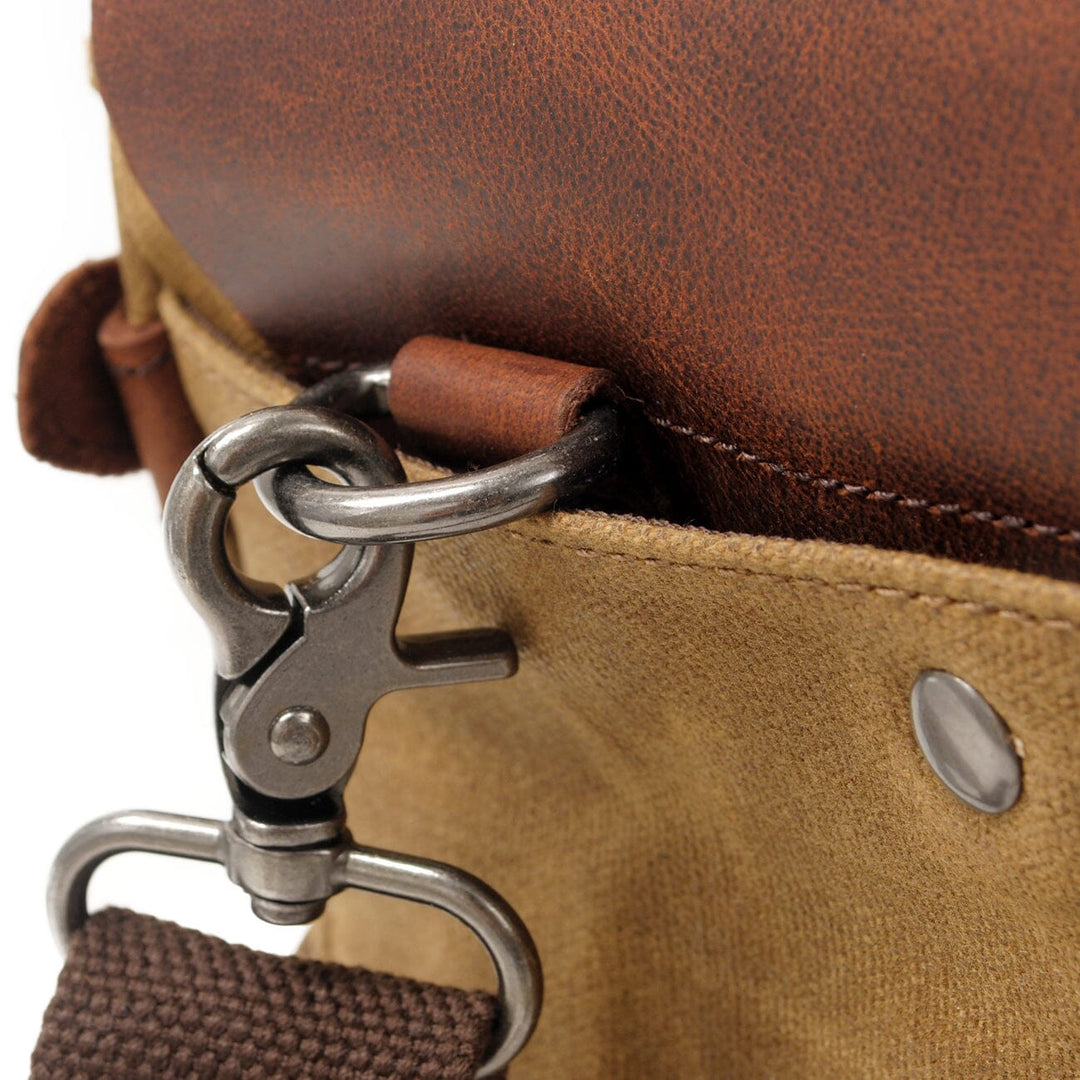 Canvas Crossbody Messenger Bag | Caius
