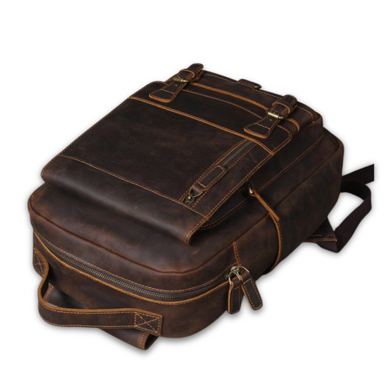 Tan Leather Backpack | Corbinian