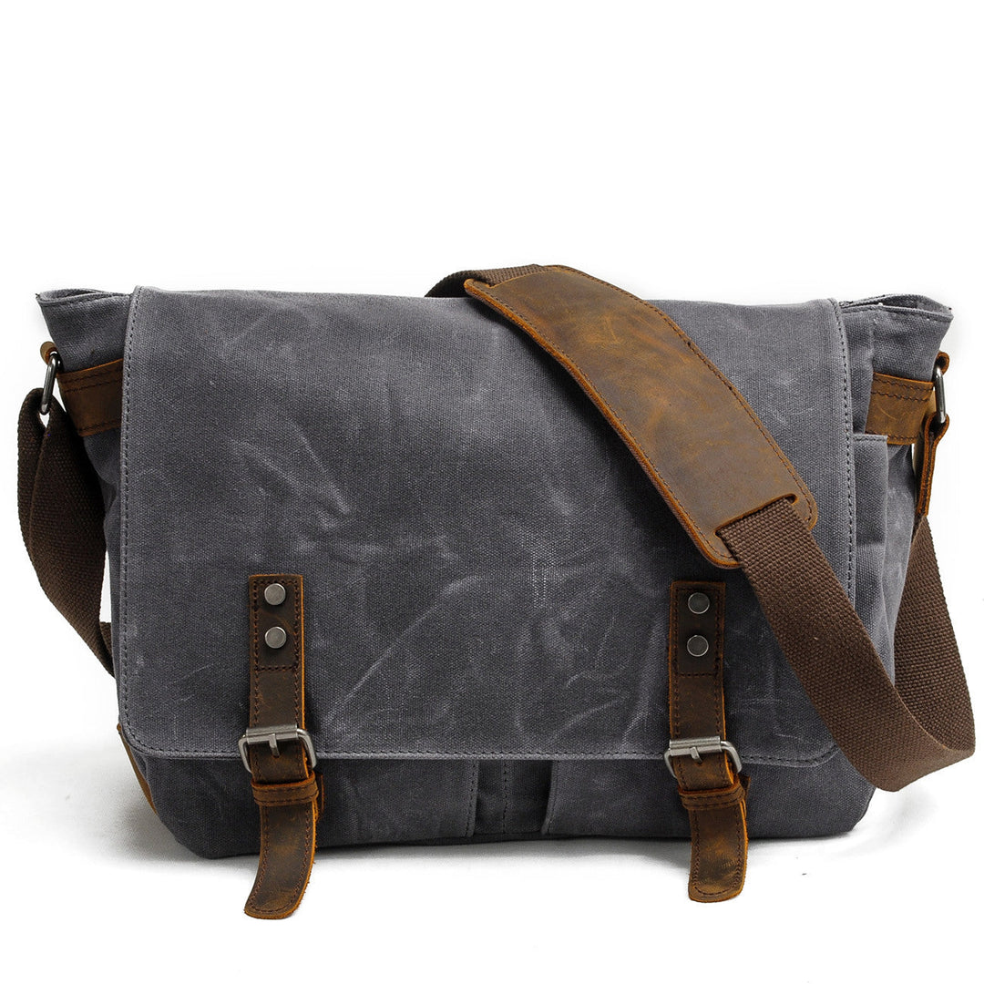 Retro Brown Messenger Bag | Cillian