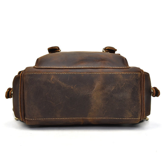 Nathan - Water-Resistant Leather Rucksack
