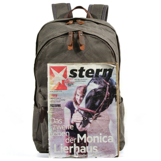 Tan Leather Backpack | Corbinian